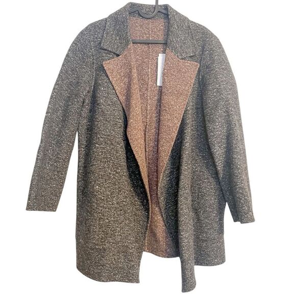 Theory Clairene Reversible Double Faced Wool Jacket - Picture 6 of 11